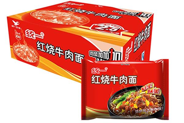 统一*红烧牛肉面100克（袋）