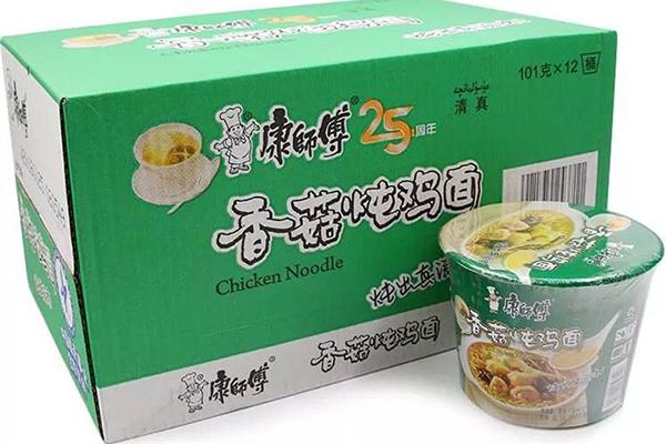 康师傅香菇炖鸡桶面101g