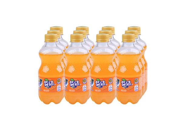 芬达橙味300ml迷你瓶装