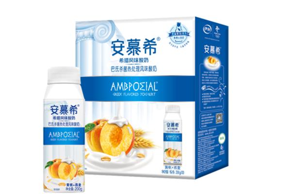 1月份伊利安慕希黄桃＋燕麦200g*10