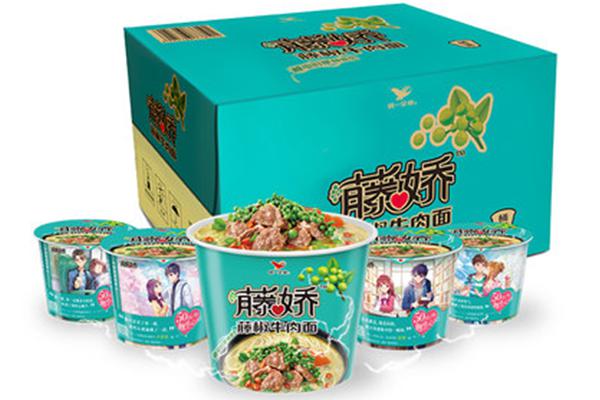 统一藤椒牛肉桶面105g