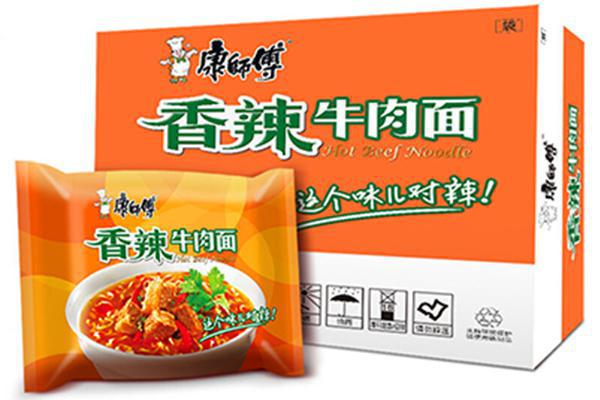 康师傅香辣牛肉袋面100g（秒杀价）