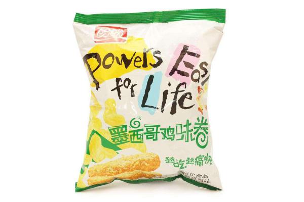 盼盼*墨西哥鸡味卷105g