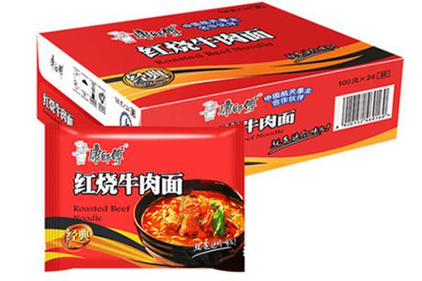 康师傅红烧牛肉袋面100g（秒杀价）