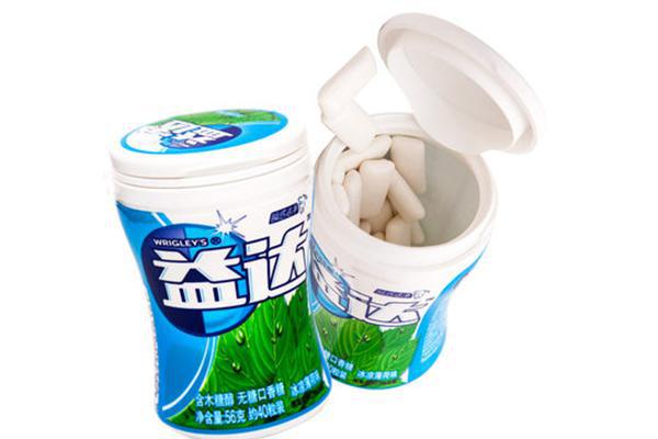 益达冰凉薄荷味瓶装56g（秒杀价）