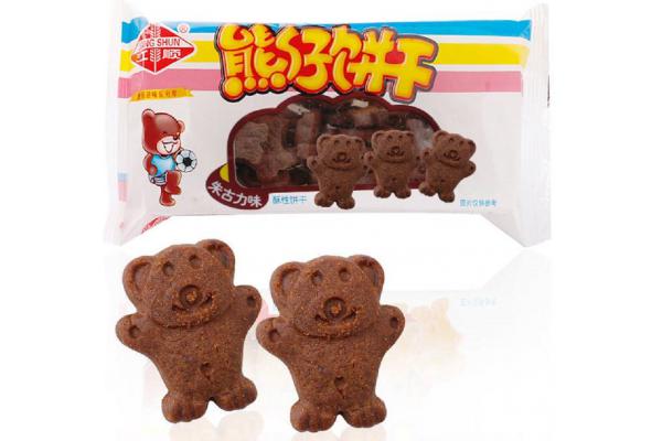 江顺*熊仔饼干40g（朱古力味）