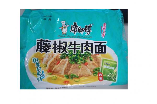 康师傅经典藤椒牛肉袋100g