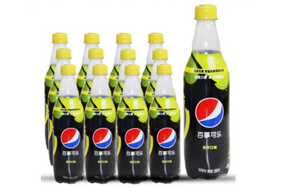 百事可乐无糖青柠味500毫升