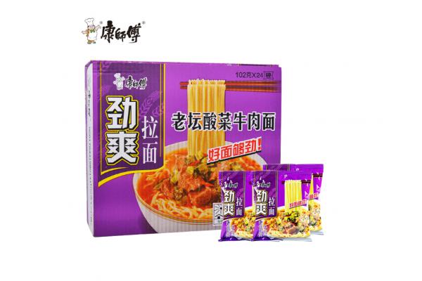 康师傅劲爽酸菜袋85克