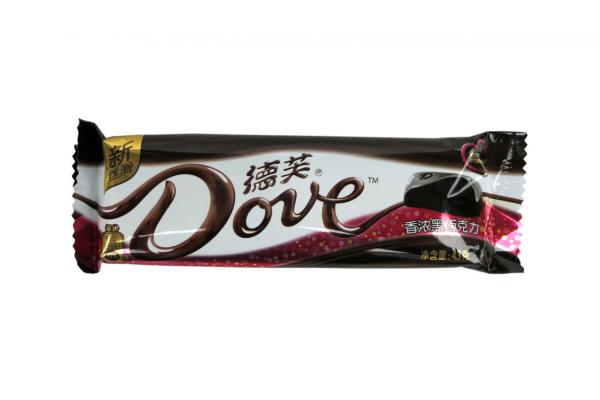 德芙香浓黑巧克力12*43克