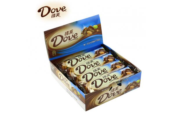 德芙榛仁巴旦木及葡萄干巧克力12*43克