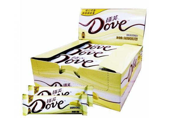 德芙奶香白巧克力43克