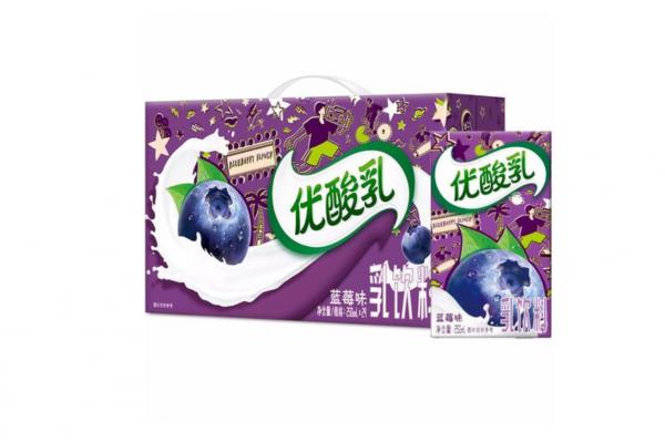 伊利优酸乳蓝莓味250ml
