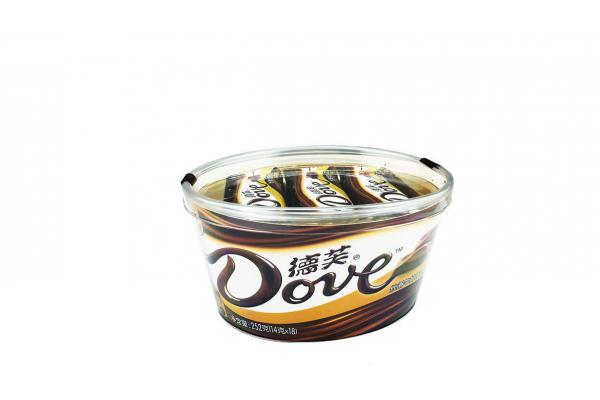 德芙丝滑巧克力碗装252克14克