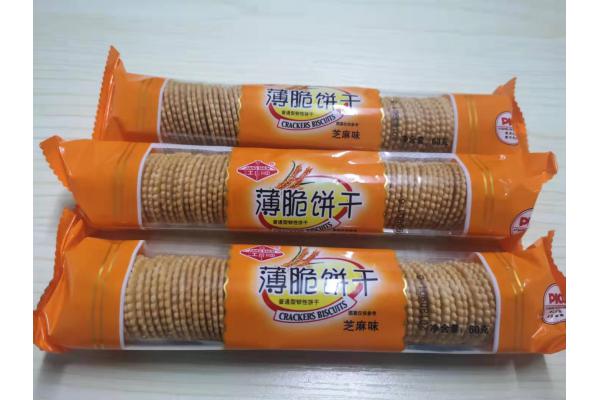 江顺*薄脆饼干60g（芝麻味）