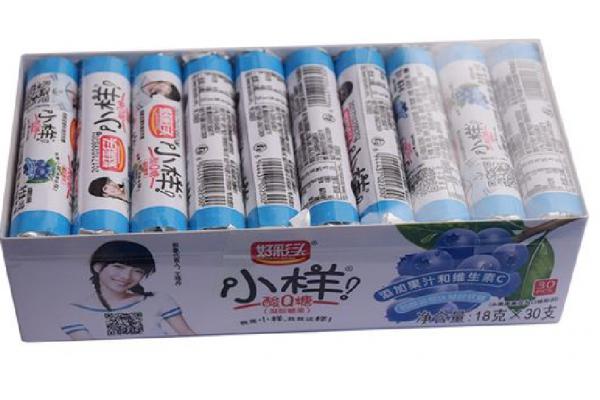小样酸Q糖18g（葡萄味*30支）