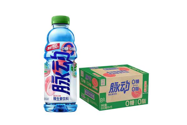 脉动0糖0脂（白桃味）600ml
