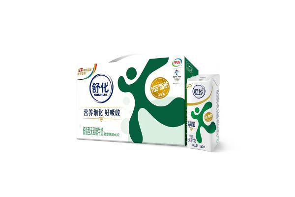 1月伊利舒化奶220ml（低脂型）*12盒