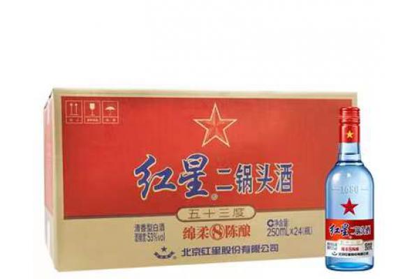 红星二锅头*53度*250ml