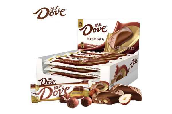 德芙丝滑牛奶巧克力12个*43克
