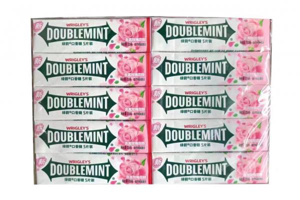 绿箭口香糖条装13.5g（玫瑰味）