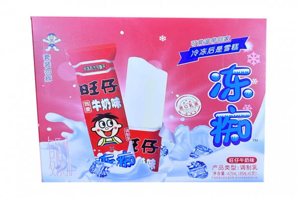 旺旺*冻痴85ml*（旺仔牛奶味）