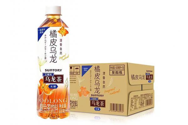 三得利橘皮乌龙500ML(无糖)