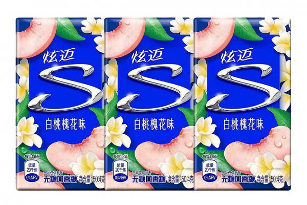 炫迈白桃槐花味28片装斌