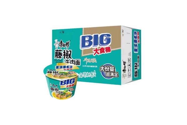康师傅大食桶藤椒桶面115克