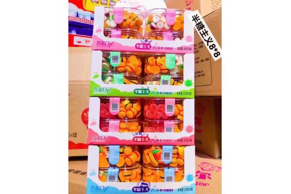 告蜜日记*半糖主义VC果汁软糖组合80g