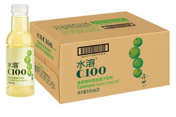 水溶C100*青皮桔味445ml