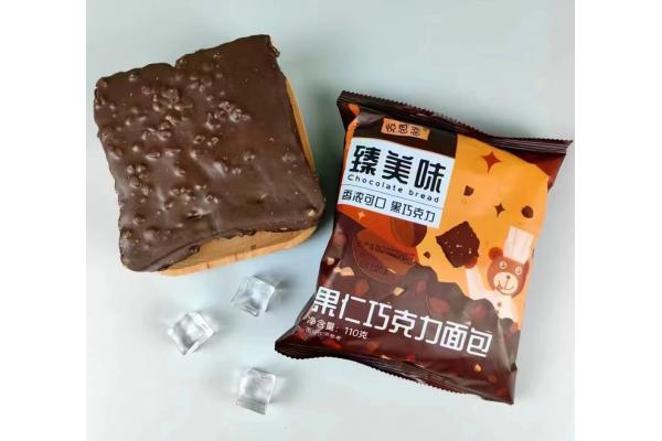 悦思恋*果仁巧克力面包100g