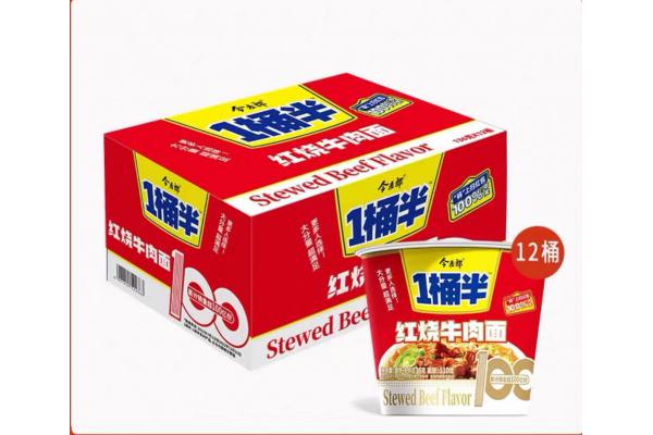 今麦郎*1桶半（红烧牛肉面）136g