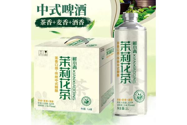 鲜小青*茉莉花茶精酿啤酒12° 1L