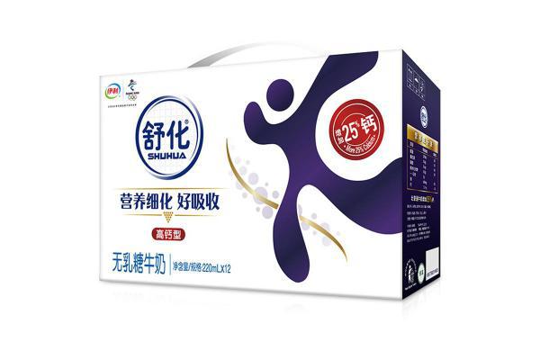 1月份*伊利舒化奶220ml（全脂型）*12盒