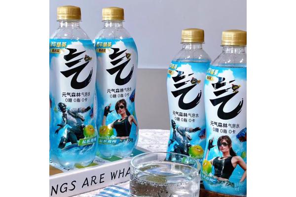 元气森林苏打水（盐系青梅味）480ml