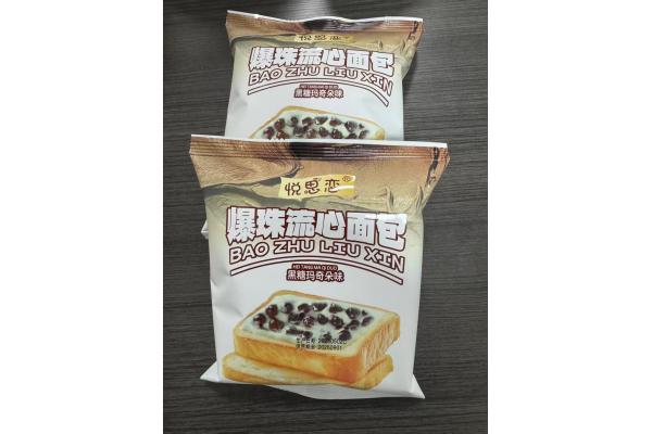 悦思恋*爆珠流心海盐芝士面包100g