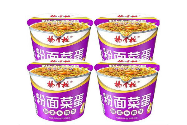 杨掌柜粉面菜蛋（酸菜牛肉味）189克