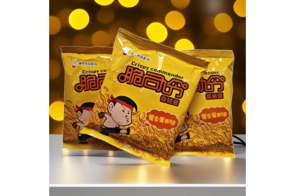 脆司令*蟹香蛋黄味53克