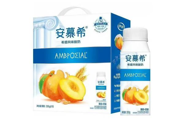 3月份伊利安慕希黄桃＋燕麦200g*10